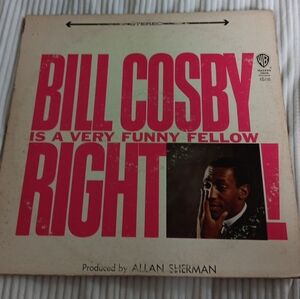 BILL COSBY IS A VERY FUNNY FELLOW RIGHT!  1963 VINYL RECORD LP